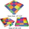 thumbnail image 3 of Tapete para Bebé Colores con Pared Perimetral Piso Infantil de Juego Tapetes de Espuma Alfombra para Bebé Tapete Infantil Expandible, 3 of 7