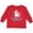 Red, variant on My Great Aunt Loves Me Cute Penguins Girls Long Sleeve Toddler T-Shirt