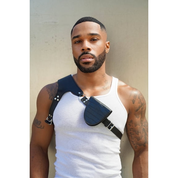 Quad Vest - Croc Vegan Pouch