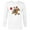 White, variant on Disney and Pixar’s Toy Story Woody Jessie Bullseye - Long Sleeve T-Shirt for Men - Customized-Athletic Heather