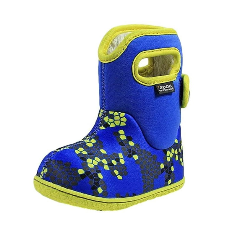 Bogs Outdoor Boot Boy Baby Axel Plush Lining Waterproof Pull On