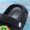 thumbnail image 6 of Ccpelsie Kids Shoes Cartoon Slide Sandals for Beach Pool Shower Summer Slippers Summer Outdoor Shoes（Black,2), 6 of 8