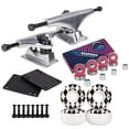 thumbnail image 4 of Cal 7 Skateboard Combo, 5" Silver Trucks, 52mm 99A Wheels, Bearings/Hardware Set (Speedway), 4 of 4