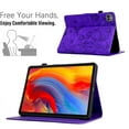 thumbnail image 2 of for iPad Pro 11 Inch (2024/2022/2021/2020/2018 Model), iPad Air 5/4 (10.9-Inch) Case, PU Leather Flip Case with Credit Card Slot Auto Sleep/Wake Kickstand Shockproof Full Body Ptotective, Purple, 2 of 10