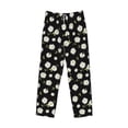 thumbnail image 4 of Xecao Daisies Flowers Men's Straight Lounge Pajama Pants: The Ultimate in Comfortable Sleepwear, 4 of 9