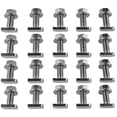 thumbnail image 2 of 304 Stainless Steel Hammer Head Screws with Flange Nuts M8 (Pack of 20) DIN 6923, 2 of 7