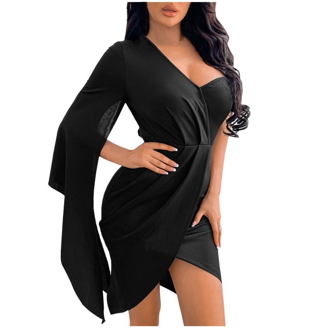 Mono de color sólido para mujer, falda corta, sexy, sin hombros, cintura, vestido sin mangas Fridja hjkh7224