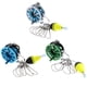 thumbnail image 5 of Hebilla de bloqueo de pesca Zulema con flotadores de pesca de carrete y mosquetón Verde, 5 of 8