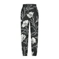 thumbnail image 5 of Lounge Pants Women Horkkom Casual High Waisted Boho Pants Comfy Yoga Trousers Pants with Pockets 2XL, 5 of 6