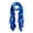 Blue, variant on Elegant Soft Bamboo & Butterfly Print Watercolor Scarf