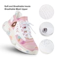 thumbnail image 3 of Ice Cream Cake Pattern Walking Shoes for Men Woman Lightweight Tennis Fashion Elastic Sports Shoes Cushion Basketball Shoes, 3 of 7