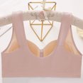 thumbnail image 3 of Ohufall Bras for Older Women, 2025 No Wire Comfortable Bralette for Elderly Convenient Front Close Button Bras Full Coverage, 3 of 5
