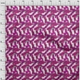 thumbnail image 3 of oneOone Cotton Poplin Fuschia Pink Fabric Animal Skin Fabric For Sewing Printed Craft Fabric By The Yard 56 Inch Wide-CCV, 3 of 4