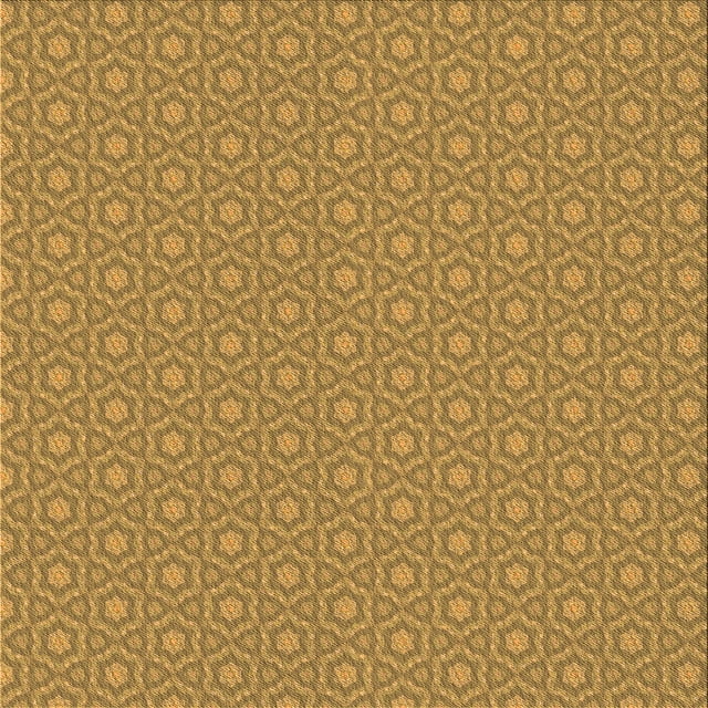 Ahgly Company Machine Washable Indoor Square Transitional Dark Bisque Brown Area Rugs, 4' Square