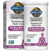 Garden of Life Dr. Formulated Feminine pH Daily Care 40 Billion CFU 30ct - Capsules