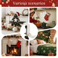 thumbnail image 3 of Fireplace Stocking and Garland Hanger, Garland Wreath Hangers for Mantle, Metal Christmas Stocking Holder for Xmas Holiday Decorations, 3 of 5