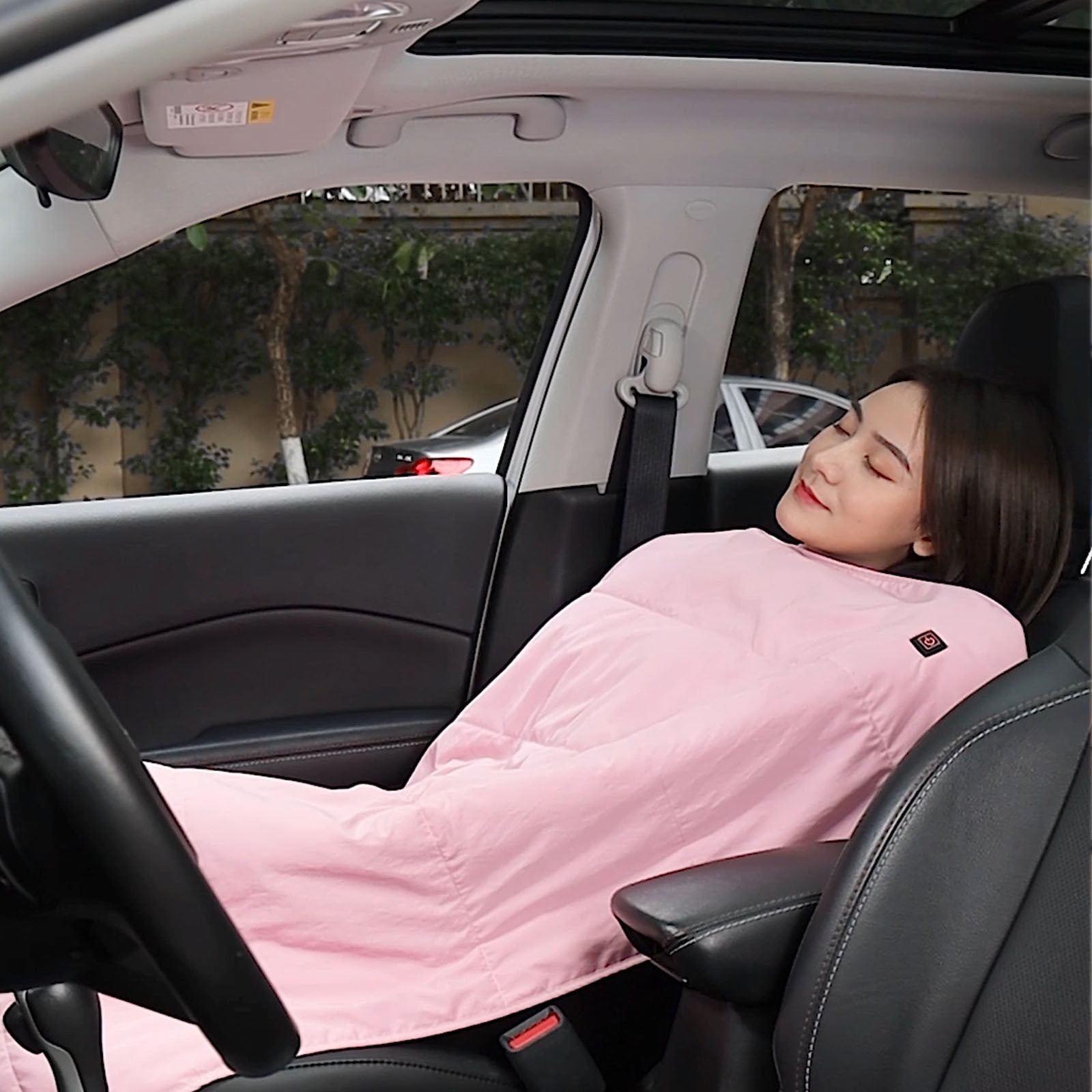Electric Heated Blanket Throw,Blanket Warmer,Soft USB Electric Blanket Throw,Lightweight Heated Blanket Portable Outdoor,Thickened Washable Warming Blanket for Car Office Travel Home Camping