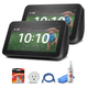 thumbnail image 1 of (2) Echo Show 5 (Segunda Generación, Versión 2021): Carbón + Enchufe Inteligente WiFi + Cable Ethernet + 2 Pilas AAA + Limpiador de Pantalla LCD, 1 of 6