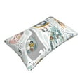 thumbnail image 3 of Naloa Cute Colorful Animal Pillowcase, Throw Pillowcase, Wrinkle-Free, Stain-Resistant with Hidden Zipper for Bedroom Sofa - 16"x24", 3 of 9