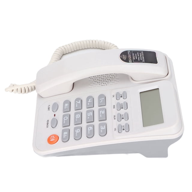 Office Telephone, Correct Delete Function Caller ID Office Phone Extension Interface For Office Hotel Home Black,White