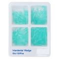 thumbnail image 1 of 120 unids/caja cuñas interdentales cuñas de fijación Dental desechables con orificio suministro Dental, 1 of 8