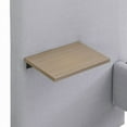 thumbnail image 2 of [Luckynote]Chic Linen Upholstered Bed with Integrated Lights and Shelves, Grey, Queen, 2 of 10