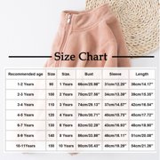 AINIYS Kids Fall Winter Coat Zip Up Fleece Jacket with Pockets Warm Solid Color Outwear Boys Girls Stand-Up Collar Cute Tops Brown 2-3Years