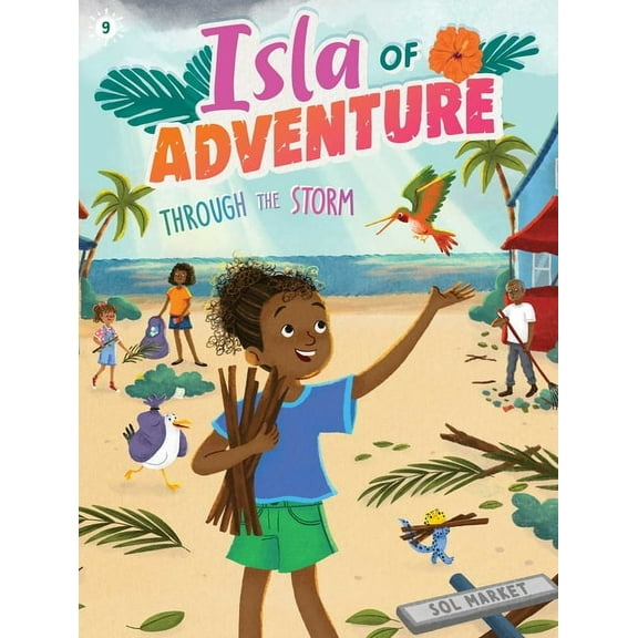 Isla of Adventure Through the Storm, Book 9, (Hardcover)