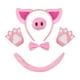 thumbnail image 1 of Conjunto de disfraz de cerdo, tocado, vestido elegante para fiestas, espectáculos de Halloween Con guantes, 1 of 9