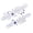 White, variant on Bridal Blue White Rhinestone Garter Belt Set Elastic Leg Band Lace Thigh Strap For Weddings Suspenders White,One Size