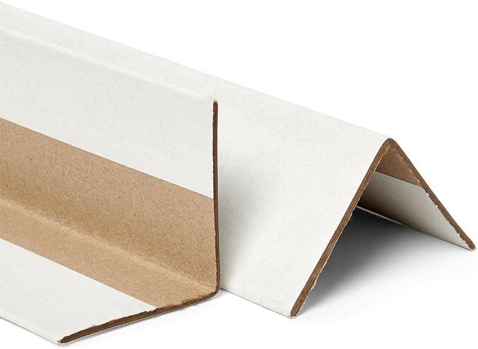 Cardboard Corners For Protection - Packaging Cardboard Edge Protector 2” X 2” X 87”-1/16, Pack of 25 (2x2x87)