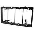 thumbnail image 3 of RiteAV - LV4 Low Voltage Mounting Bracket, 4-Gang | Wall Plate Bracket for Telephone, Network, HDMI, Coaxial , BNC & Speaker, 3 of 4