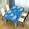 thumbnail image 4 of Yayeee Tablecloths 60" x 60" Rectangle Wrinkle Resistant Party Table Cover, Blue Bears, 4 of 8
