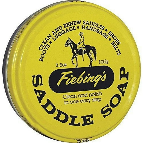 Fiebing's Saddle Soap, 3 oz, Yellow