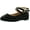Black, variant on LJ-Adorababy Girls BA0040/41 Dress Flats with Ankle Strap Closure