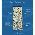 thumbnail image 7 of Little Blue House Men's Jersey Pajama Pants, May The Forest Be With You, Small, 7 of 7