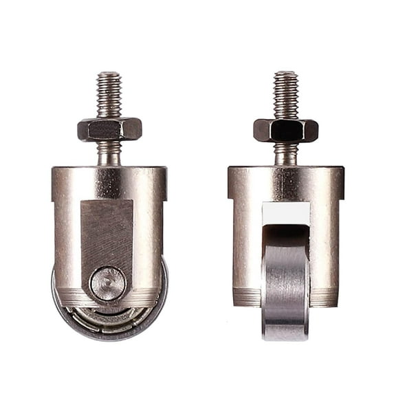 Dial Indicator Roller Contact Point Dial Gauge Accessories with 0.39” (10mm) Diameter for Continuous Gage