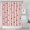 Strawberry Plants Fruit-2, variant on Strawberry Plants Fruit Light Pink Pattern Shower Curtain 36"x72" ,Bathroom Decorative Shower Curtains Set with 12 Hooks,Modern Waterproof Washable Shower Curtain