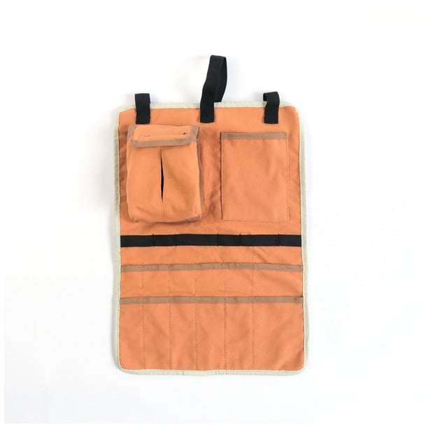 Naiovety Bolsa de almacenamiento Saco colgante Bolsa de lona Suministros para acampar Práctico Estilo vintage de moda Mano de obra fina carpas