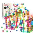 thumbnail image 1 of Juego de juguetes magnéticos Marble Run PicassoTiles, 200 piezas, para niños mayores de 3 años, 1 of 8
