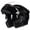 Gloss Black, variant on ILM Motorcycle Dual Visor Flip up Modular Full Face Helmet DOT Model 902/902L