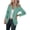 Green, variant on GigrtiJin Womens One Button Blazers Collared Long Sleeve Blazers Dressy Casual Work Business Going Out Suit Jackets for Womens