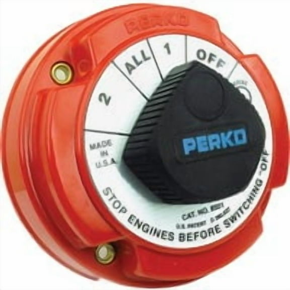 Seachoice 11501 4-Position Battery Selector Switch Without Lock, Packaged