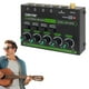 thumbnail image 1 of Mezclador Audio Pequeño Línea Estéreo Ruido Ultrabajo 4 Canales para Submezcla, 1 of 9