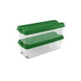 Sterilite 50.9 Gallon Tree Plastic Storage Box, Green