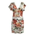 thumbnail image 3 of WILLBEST Vestidos Mujer Vestido Maxi Estampado Multicolor con Escote En V y Abertura Mediana​​, 3 of 3