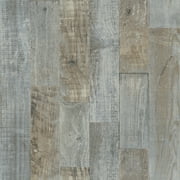 Chesapeake Chebacco Slate Wood Planks Prepasted Non Woven Blend Wallpaper, 20.5-in by 33-ft, 56.4 sq. ft.