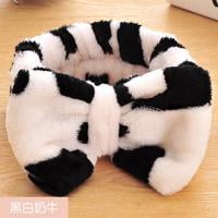 Details about   1X Cute Bowknot Hair Band Makeup Face Washing Hair Wrap Coral Velvet Headband TB 