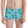 thumbnail image 5 of Yiaed Shark Wearing Sunglasses Print Boys' Boxer Briefs Cotton Casual Stretch Comfort Boys Boxers - Kids Boxer Briefs Underwear for Boys (6-18)-Small, 5 of 5