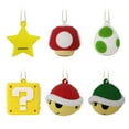 thumbnail image 2 of Mini décorations Hallmark de Noël, Super Mario, Nintendo, en plastique incassable, ensemble de 6, 2 of 6